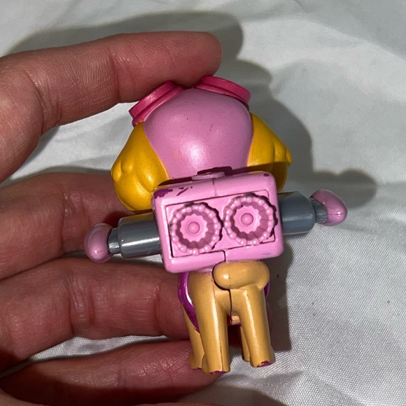 7 Skye toy figures Paw patrol Mighty pups action pup pack super paws plush movie - Picture 10 of 16